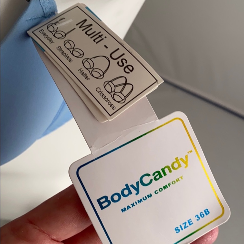 Body Candy light blue multi-use bra 36B - Picture 3 of 5